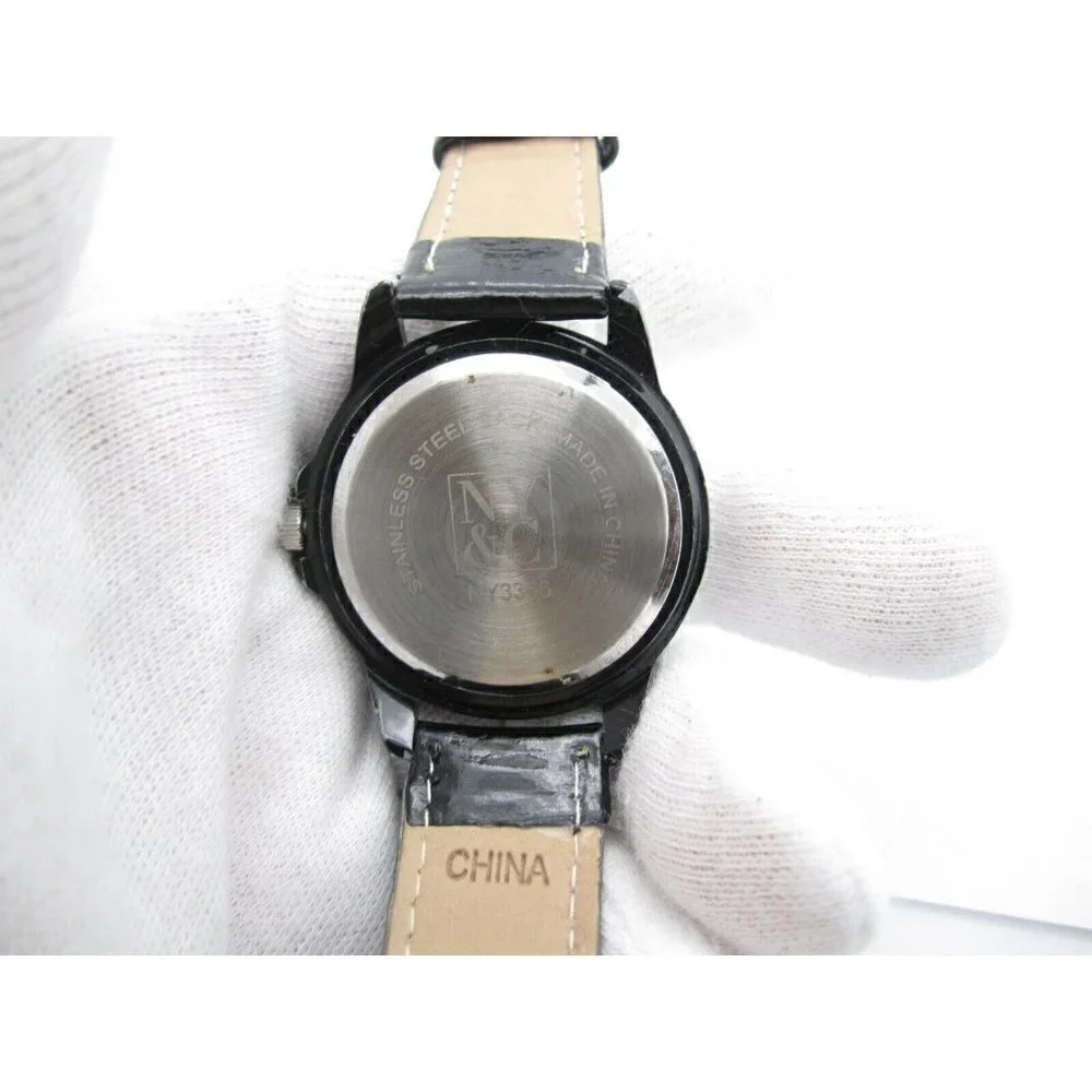 Women's NY&C Quartz WR Analog 40mm Dial Causal Round Watch (E779)